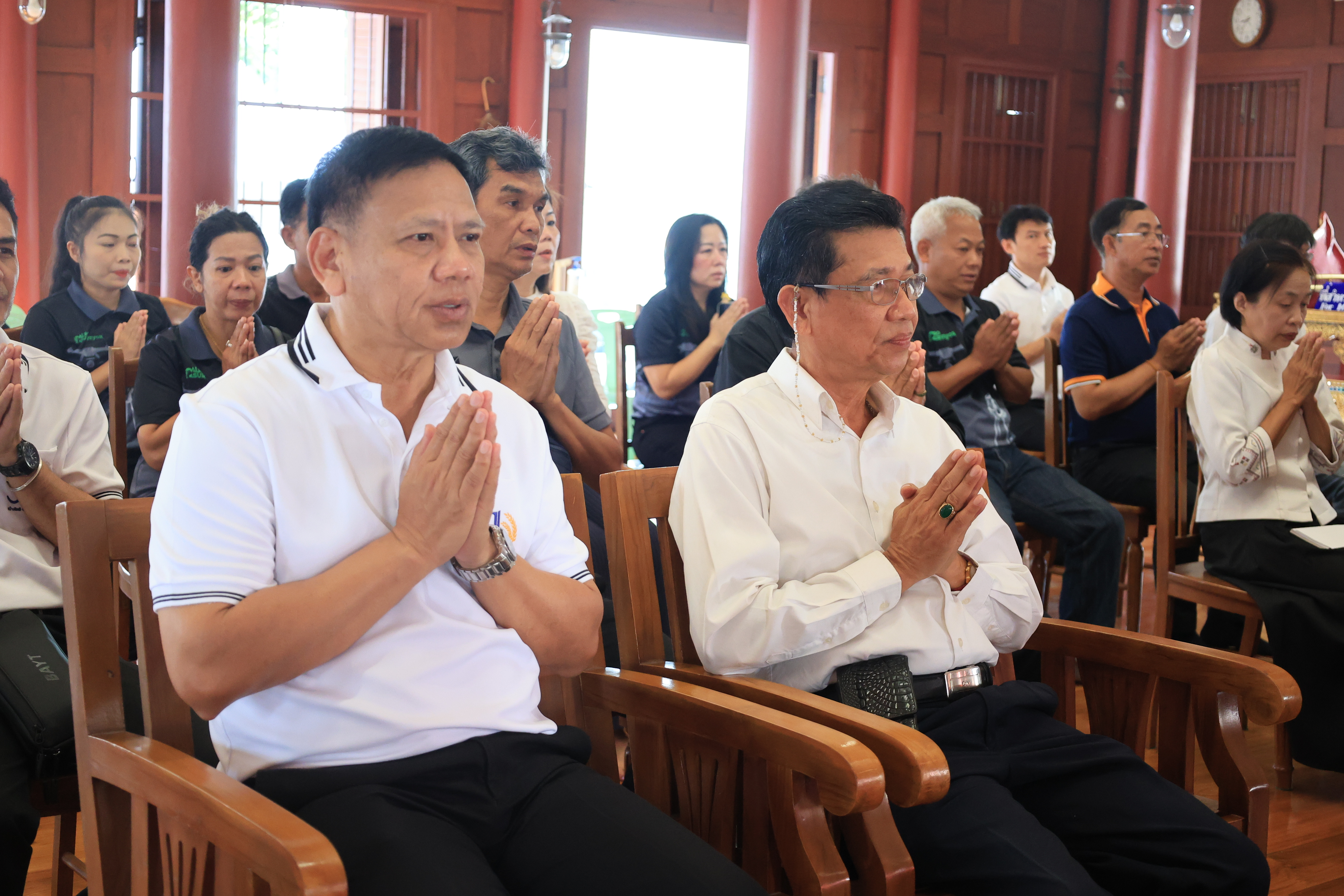 title - เลขาธิการ ส.ป.ก. เป็นประธานในพิธีทำบุญถวายสังฆทานอุทิศส่วนให้พี่น้องช่างสำรวจผู้ล่วงลับ ประจำปี 2569 